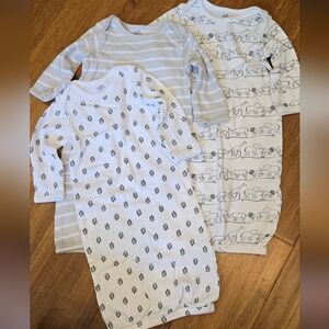 Touched By Nature Set Of 3 Sleep Gowns